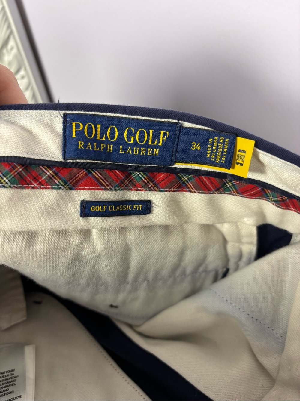 Polo by Ralph Lauren Navy Men’s Flat Front Shorts - Picture 7 of 9